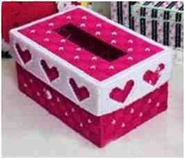 Sydänlaatikko Pinkki 3D